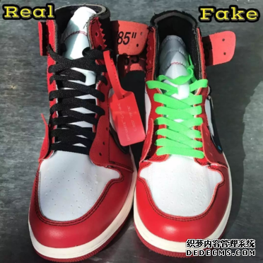 OFF-WHITE x AJ1真假鉴定 OFF-WHITE x AJ1怎么辨别真假